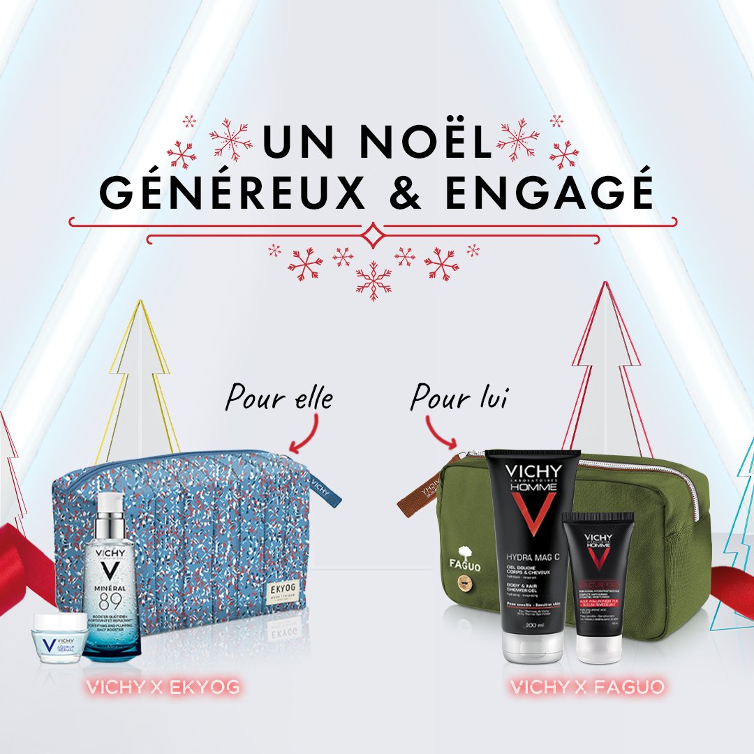 En manque d'idées cadeaux pour les fêtes ? 

Pas de panique ! Nous vous proposons une sélection de trousses de Noël écoresponsables, prêtes à être déposées sous le sapin !

👉 Retrouvez les toutes sur vichy.fr/trousse-de-noe…