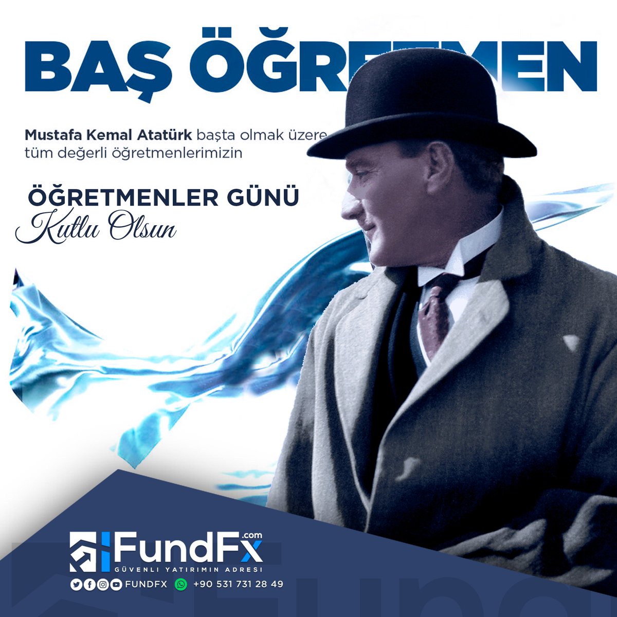FundFX1's tweet photo. Her zaman yol gösteren, geleceğe ışık tutan Öğretmenlerimizin Öğretmenler Günü Kutlu olsun #24kasım #öğretmenlergünü https://t.co/1bOXPEdHPZ