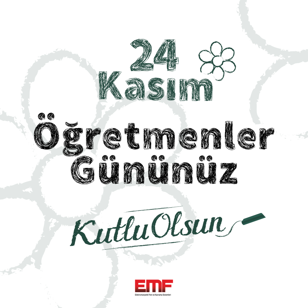 Dünyanın en kutsal vazifesini kendisine yaşam tarzı benimsemiş, gözü pek, yüreği güzel öğretmenlerimizin öğretmenler gününü canı gönülden kutlarız.

#öğretmenlergünü #24kasım #24kasımöğretmenlergünü #emf #emffren