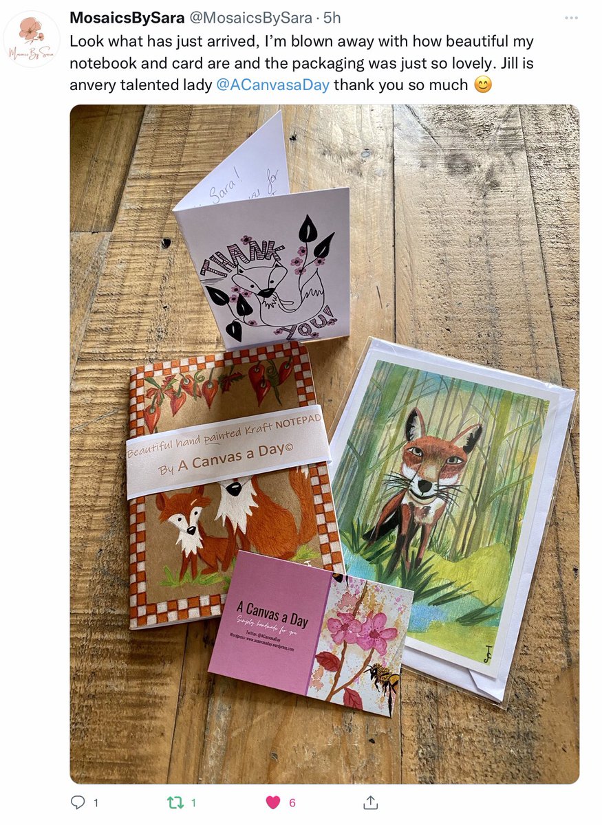 Fab reviews are what keep a small business going! 
Etsy.com/uk/shop/ACanva…
#earlybiz #QueenOf #SBS #art #smarstsocial