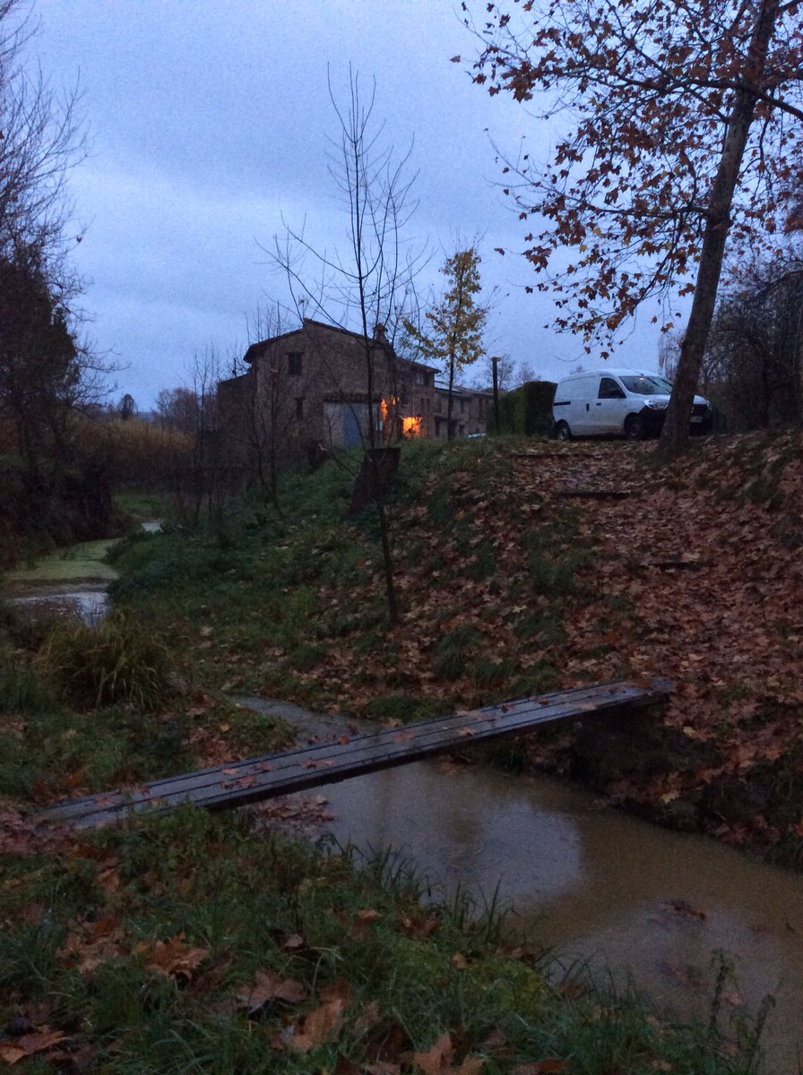 Així tenim el rec després  dels 27,8mm ultimes 24h,de moment segueix plovent a <a href="/ajmieres/">Ajuntament de Mieres</a>