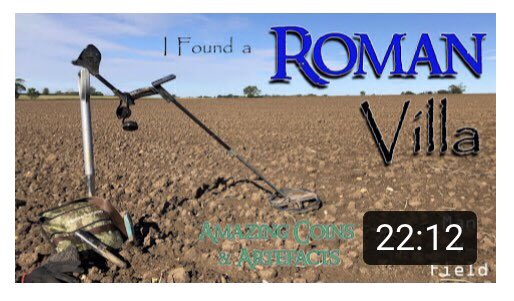metaldetecting2's tweet image. Man v Field: Metal Detecting UK - I found a Roman Villa youtu.be/yq-XzhtNopQ via @YouTube
