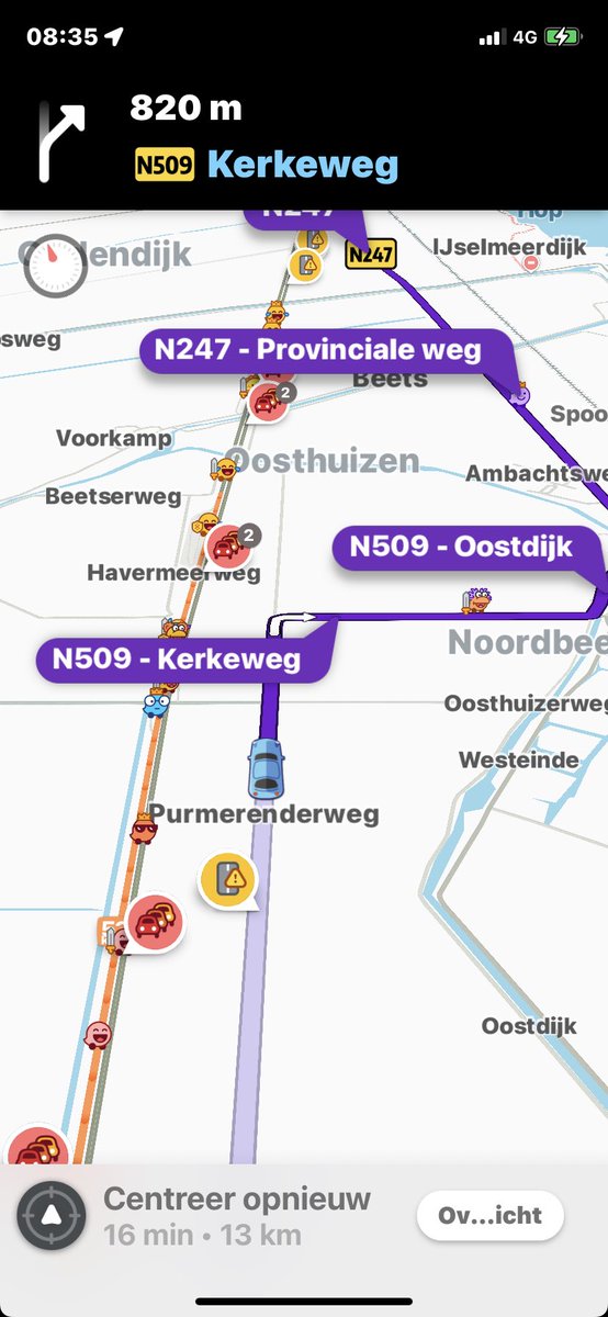 MadEiHCS's tweet photo. @waze was gisteren wederom mijn redding @WazeNederland #wazewin #altijdoptijdopjebestemming #youdiditagain https://t.co/XKNNPruMzy