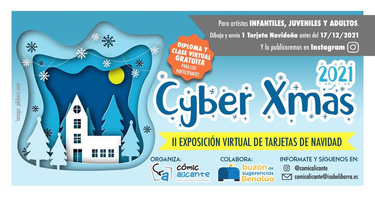 mabeliborra's tweet photo. ☀¡¡Bon dia!! 📣📣¡"Tolmundo" a dibujar, que esto YA ha empezado! Toda la info aquí:➡ https://t.co/Ibn5yQJHhd ✏ #CyberXmas #ExposicionVirtual #Dibujo #Alicante https://t.co/fwzXCYGocU