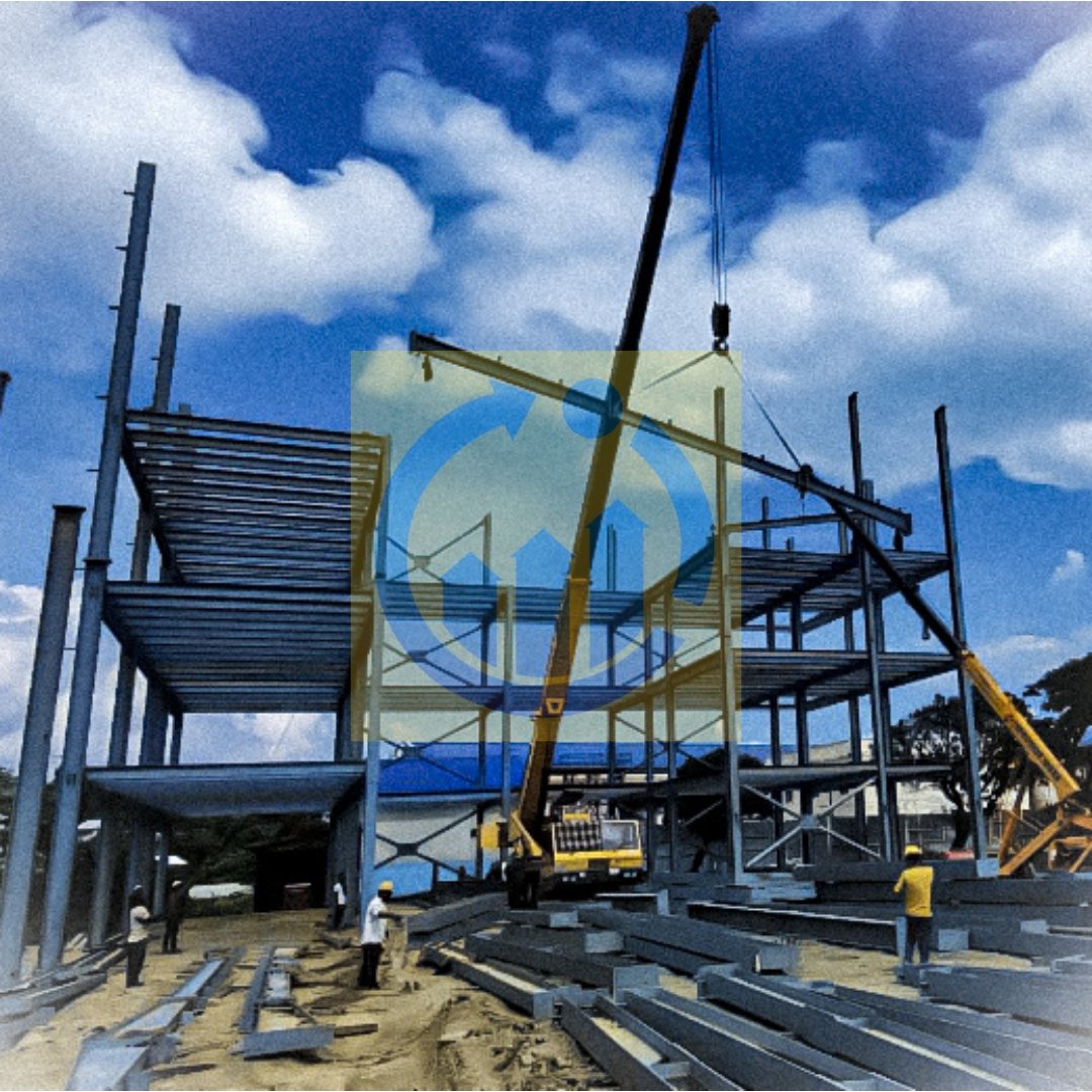 EPACKPrefab's tweet image. #ongoingproject 
Work on progress at Imphal, of a Pre-Engineered academic block G+3 building which will be used as a medical training block. 
#peb #prefabricatedstructures #medicalbuilding #medical #building #construction #epackprefab #thinkprefab #thinkepack #prefabricated