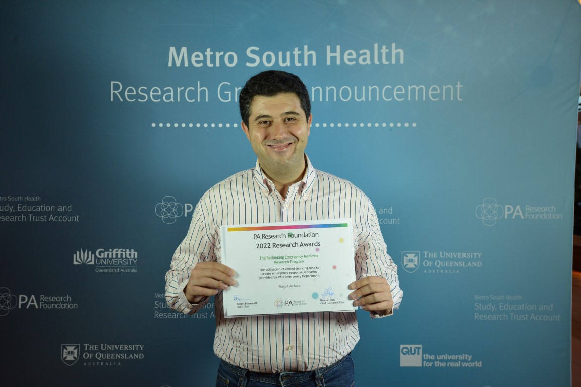 yigitcanlar's tweet photo. Congratulations Turgut Acikara for being successful in 2022 PAH Emergency Medicine Grants ๐ Look forward to contributing this project (with Bo Xia) that investigates "utilisation of #CrowdsourcingData to create #EmergencyResponse scenarios".
@QUT
@UrbanStudiesLa1
@City40Lab https://t.co/ty4aGlaNrE