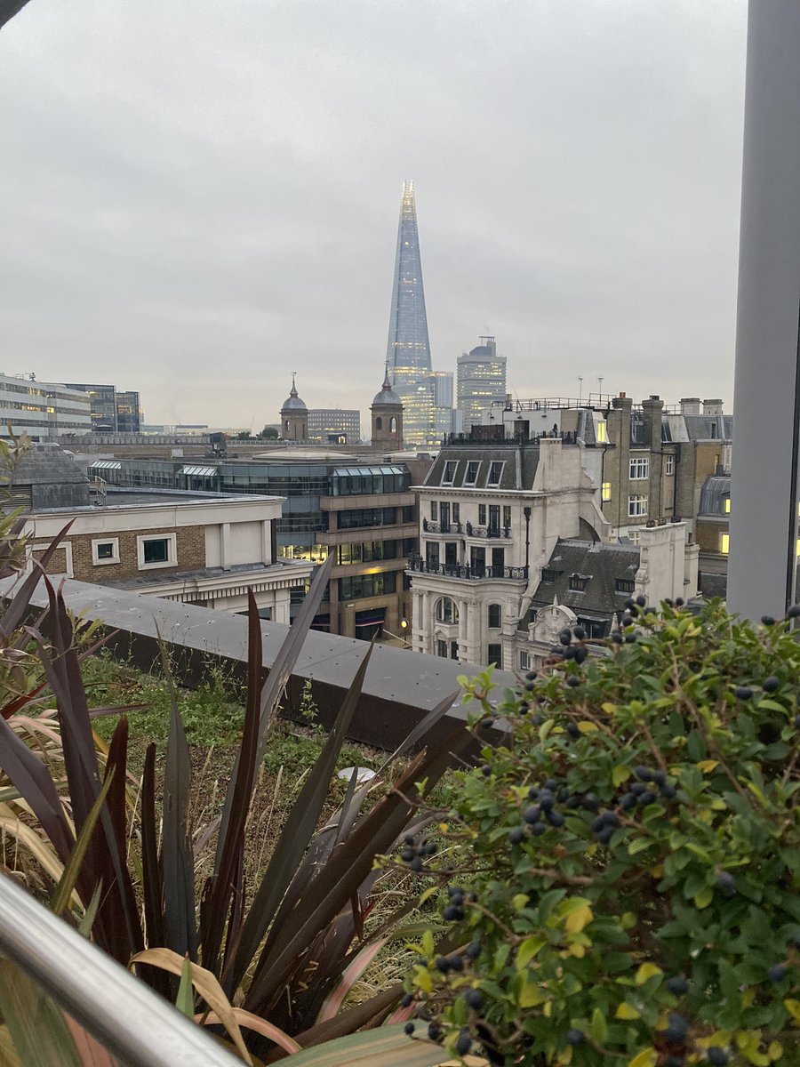Decent view for the <a href="/FluidlyPartners/">Fluidly by OakNorth</a> breakfast event with <a href="/IanMcBane_BDO/">Ian McBane</a> and team #partnership #intelligentcashflow #funding #forecasting #scenario