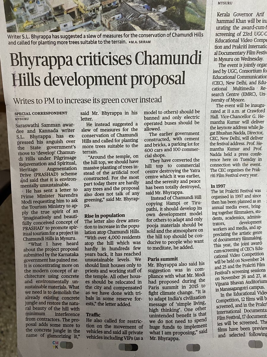 drakshathav's tweet photo. Totally agree with what @SLBhyrappa sir.We should move to more eco- friendly environment for anything which has to sustain and cope the climate change. It’s very clear there is not even one solar panel in the display picture #COP26 #ClimateCrisis @Star_Of_Mysore @voiceofmysuru https://t.co/nEozA3Nxyy