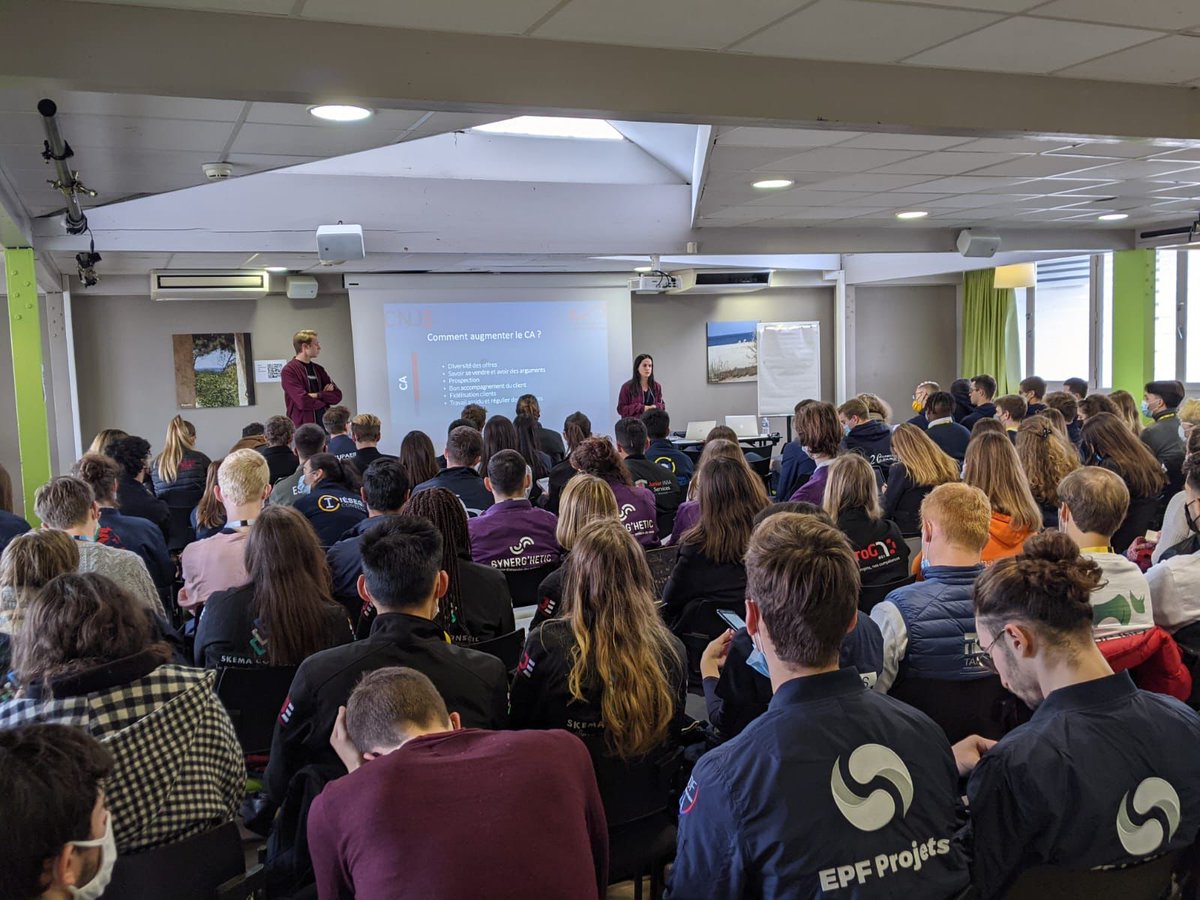 Junior CentraleSupélec (@jcs_je) on Twitter photo Ce week-end nous étions au Congrès National d'Hiver. ❄️Merci à la <a href="/cnje/">Junior-Entreprises</a> !
Nous avons rencontré 900 Junior-Entrepreneurs ! Cela présage de belles collaborations et montre la cohésion de notre mouvement !
#WeAreJE Ce week-end nous étions au Congrès National d'Hiver. ❄️Merci à la <a href="/cnje/">Junior-Entreprises</a> !
Nous avons rencontré 900 Junior-Entrepreneurs ! Cela présage de belles collaborations et montre la cohésion de notre mouvement !
#WeAreJE