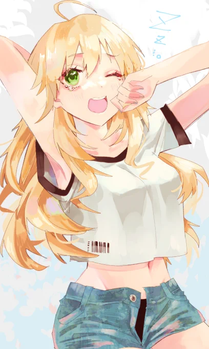 #星井美希生誕祭2021 
おめでとう～～はじめて生誕祭絵というものに間に合えてうれしい涙 
