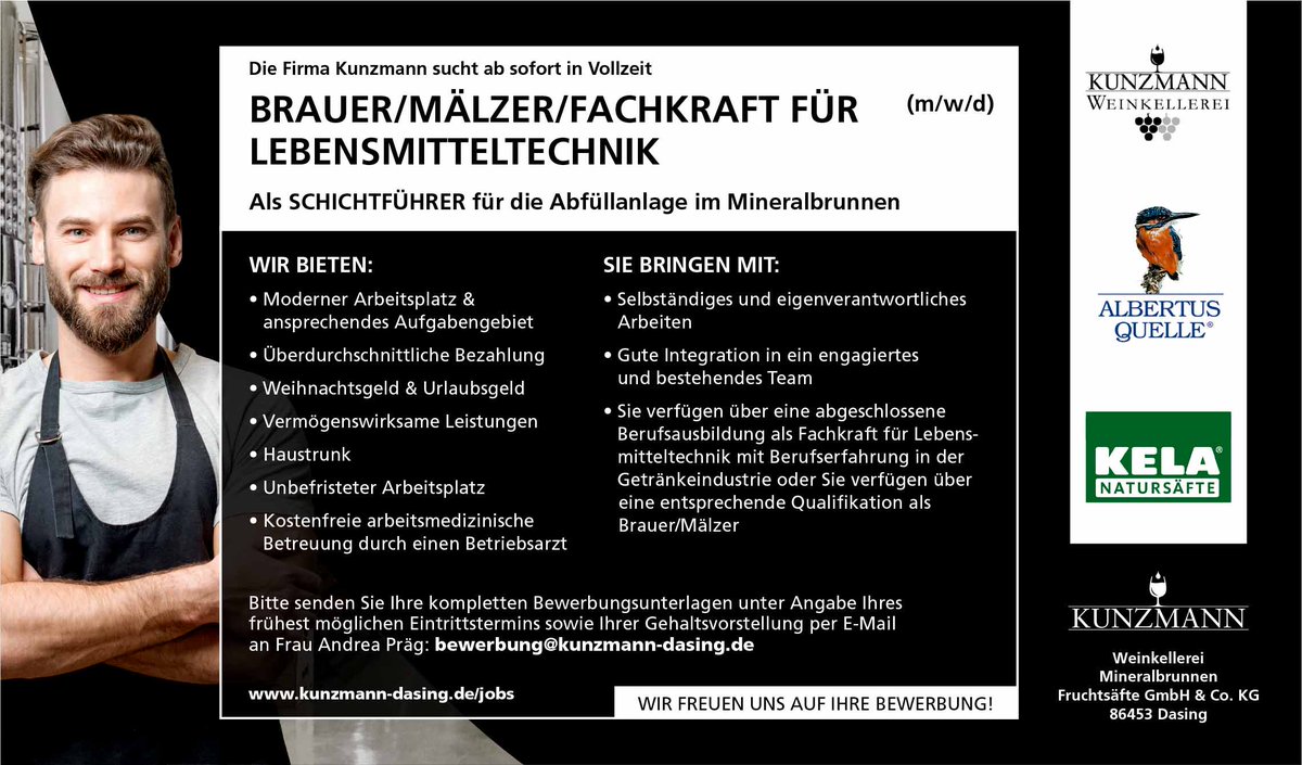 creationell's tweet photo. #SocialRecruiting: Für die Weinkellerei Kunzmann haben wir uns im Netz auf #Personalsuche begeben 🔍 Zur gezielten Suche von #Fachpersonal über #Facebook &amp; #XING haben wir eine überzeugende Kampagne grafisch gestaltet &amp; erfolgreich durchgeführt: https://t.co/sKGjdF8FMa https://t.co/9oFC2v5Z0y