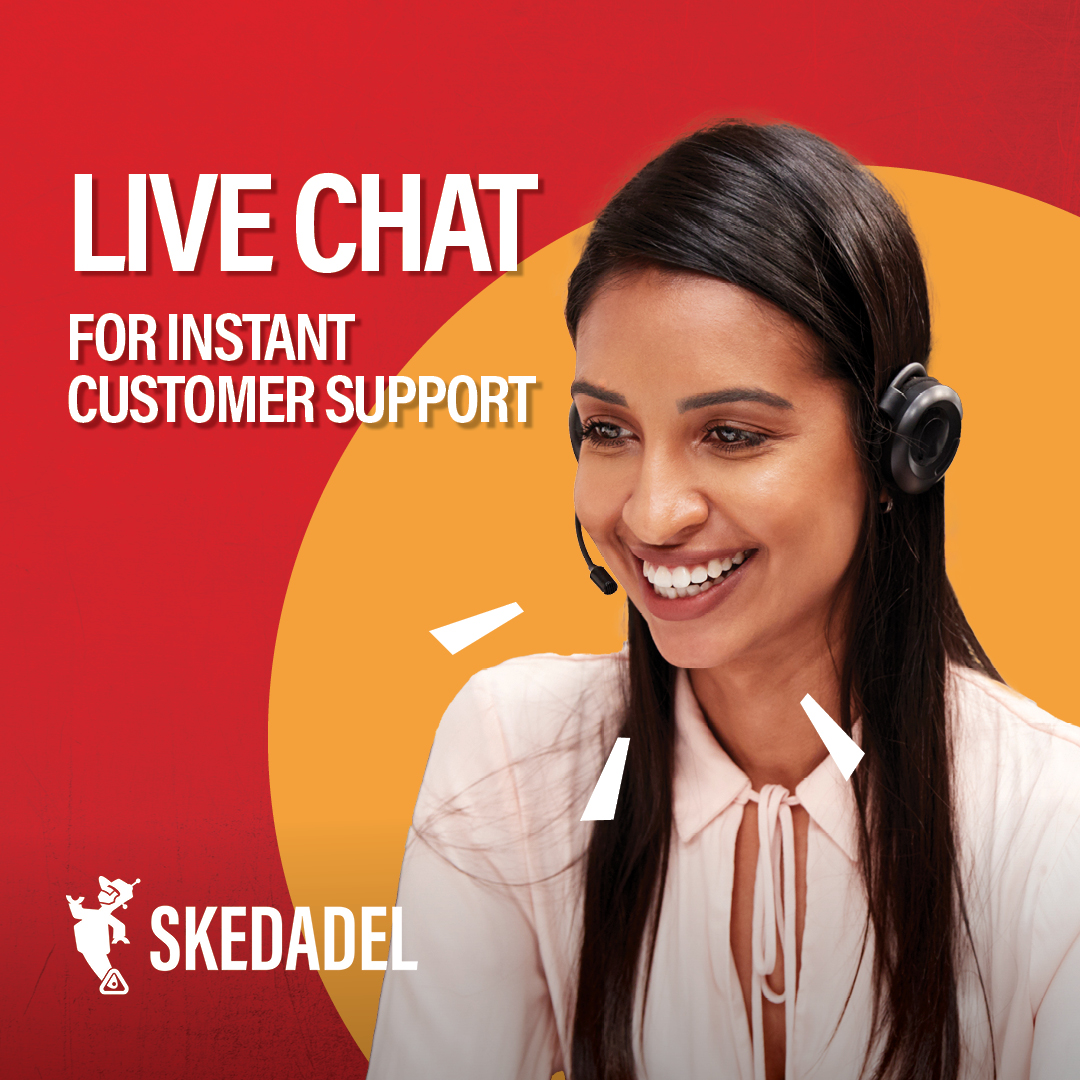 Skedadel2's tweet photo. 👋  We're your new favourite food delivery app! 

Quick delivery 🛵   
A big menu selection 🍕
Professional drivers 😎

Download the Skedadel App and try us out > https://t.co/pQB7X3x11O https://t.co/m6XrFA3QNe