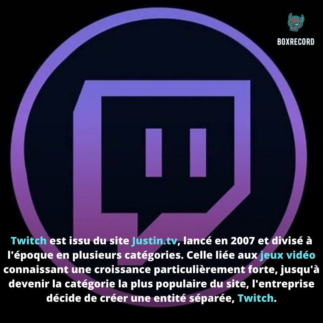 _boxrecord's tweet image. Petite information du matin 😁  #twitch #jeuxvideo
