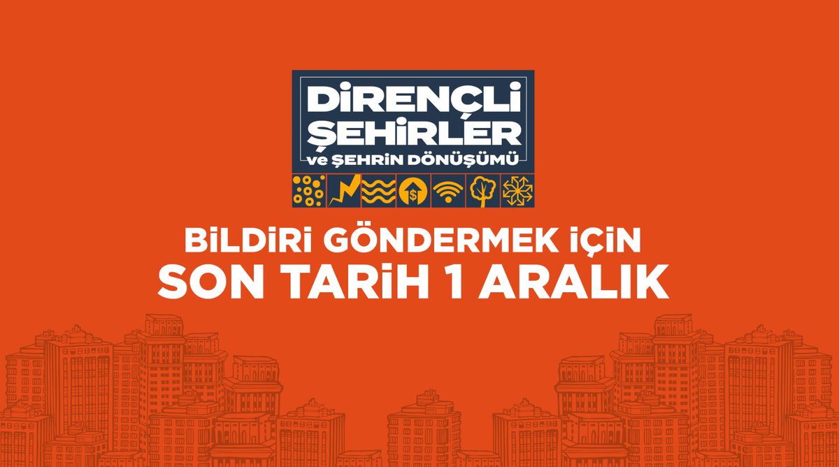 MBB'nin partnerleri arasında yer aldığı, eş zamanlı olarak “Şehircilik Fuarı”nın da düzenleneceği Kartepe Zirvesi, akademik bildiri başvurularını 1 Aralık tarihine kadar kabul ediyor.
Detaylı bilgi için: marmara.gov.tr/kartepe-zirves…