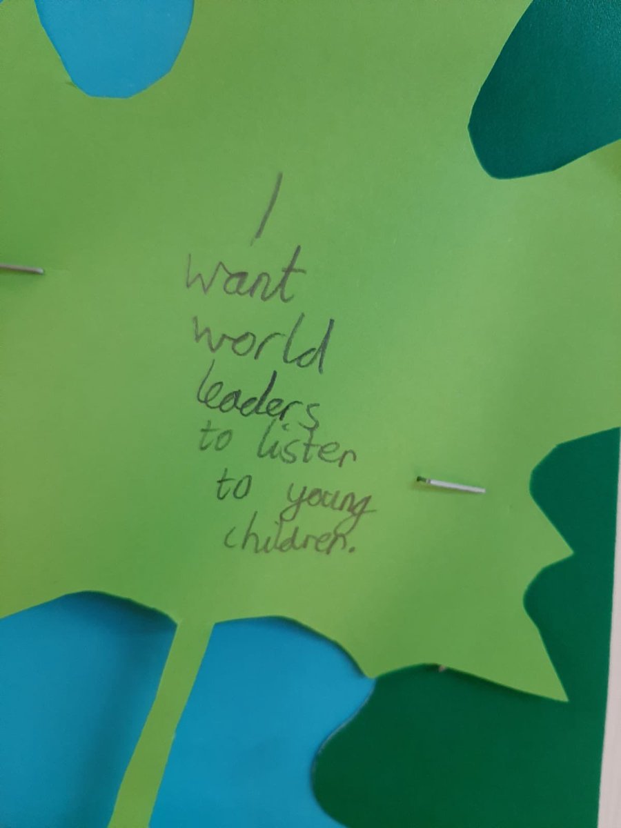 craigie_ps's tweet photo. As part of COP26  in Craigie and across the UK children worked to produce a forest of promises.  What the children want to do but also what they want World leaders to do.  #ForestOfPromises @wwf_uk https://t.co/lqAJqhzkOX
