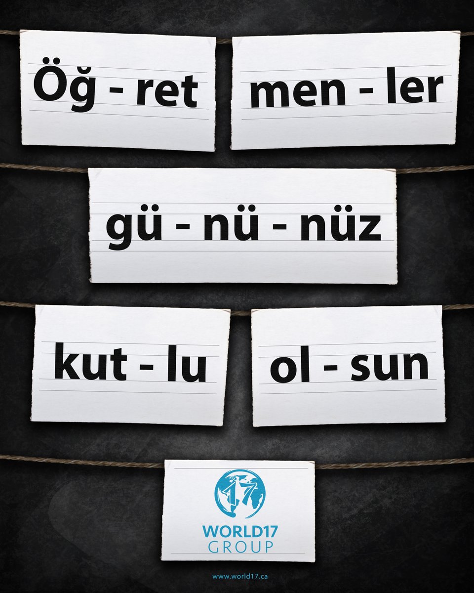 World17Group's tweet photo. World17 Group olarak tüm öğretmenlerimizin öğretmenler gününü kutluyoruz. https://t.co/2ya1bROrdy