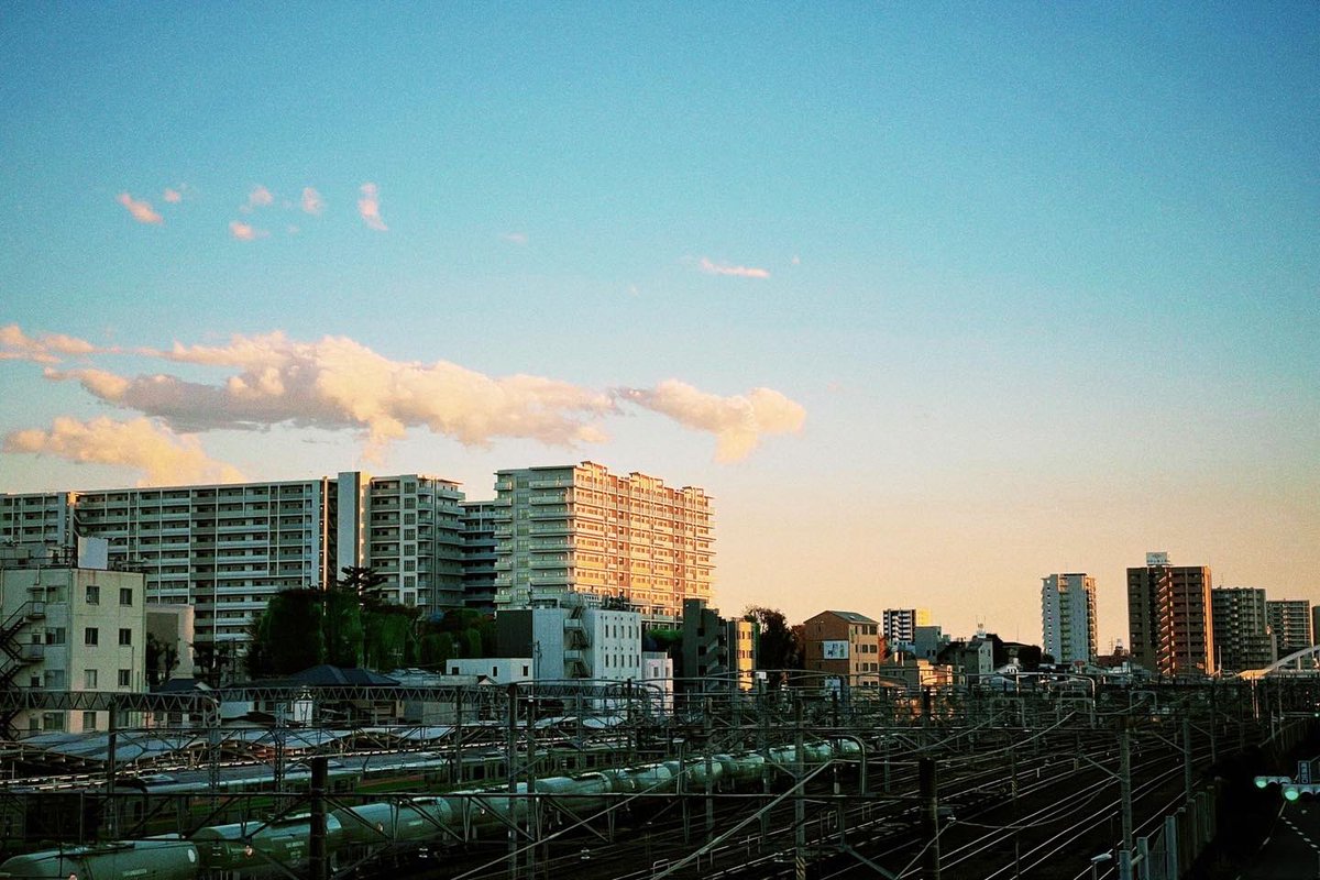 「日常の風景」今日も一日が無事に終わりました。