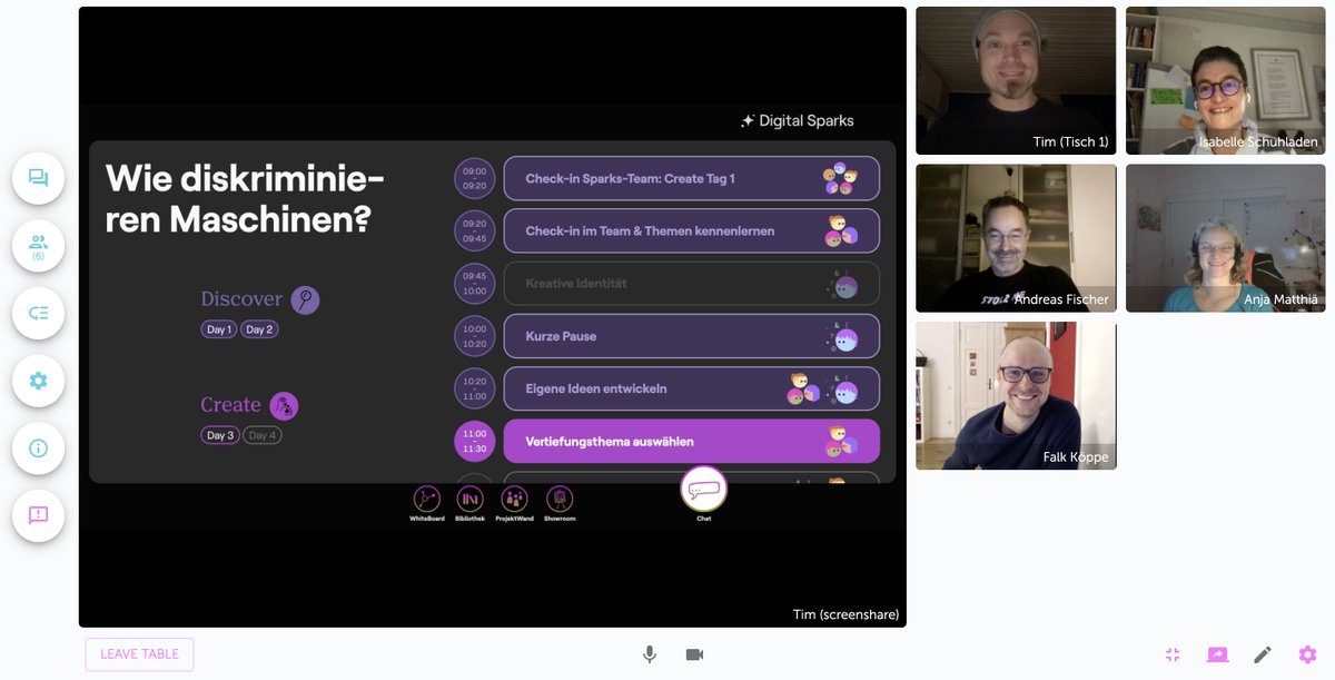 bildungsRunDE's tweet photo. Gestern war die Runde klein, der Austausch mit Falk Köppe, @IsabelleSLB @AnjaMatthia und @teach_cologne super inspirierend. @congregate_live ein geniales Tool #digitalSparks #twlz #bildungsRunDE https://t.co/rliGJtGe13