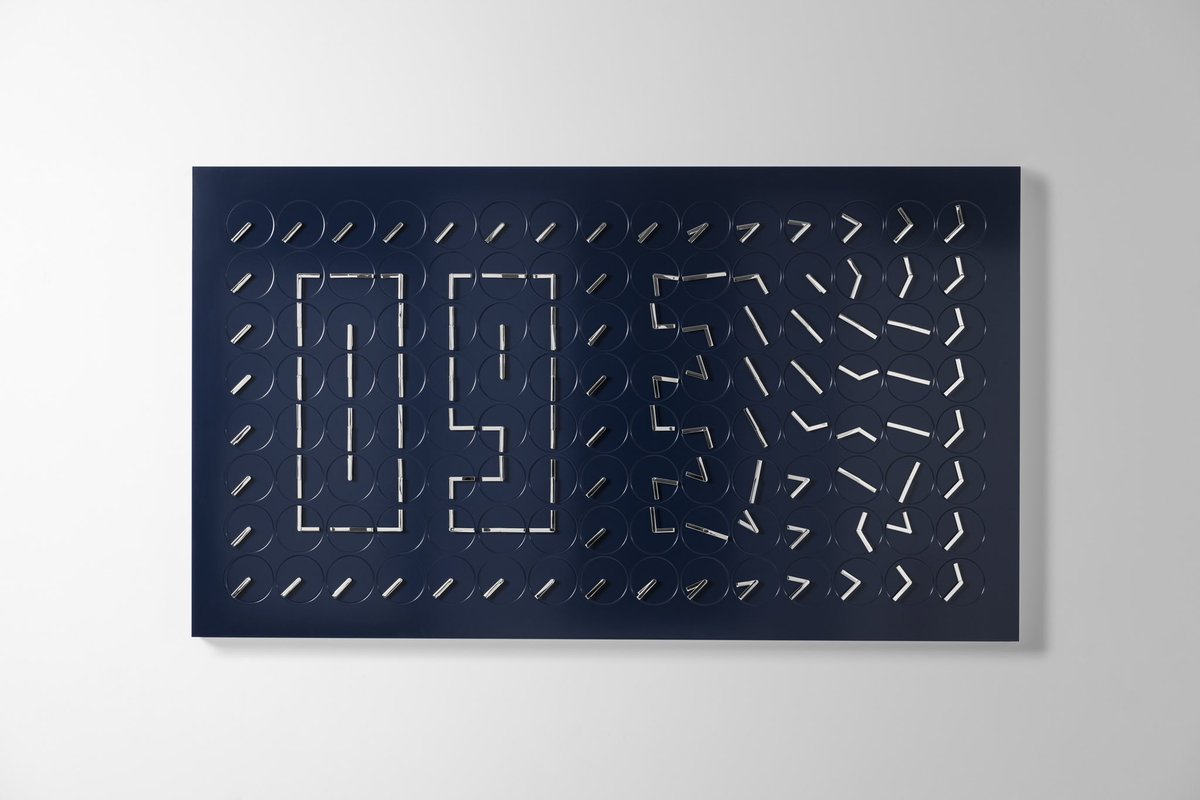 In a mesmerizing intersection between analogue and digital timekeeping A million Times 120(Tidal), by Humans since 1982, borrows patterns from natural phenomena and applies them to the practices of design and technology.
