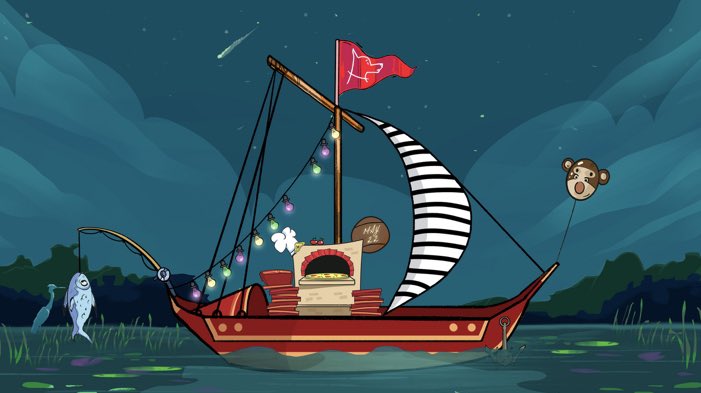 SlabberDan's tweet photo. The pizza fleet is fueled up. Leaving @ApeHarbour and delivering in the metaverse.
#pizza #BAYC #SERVICEAPE https://t.co/JfQE2OTTfW