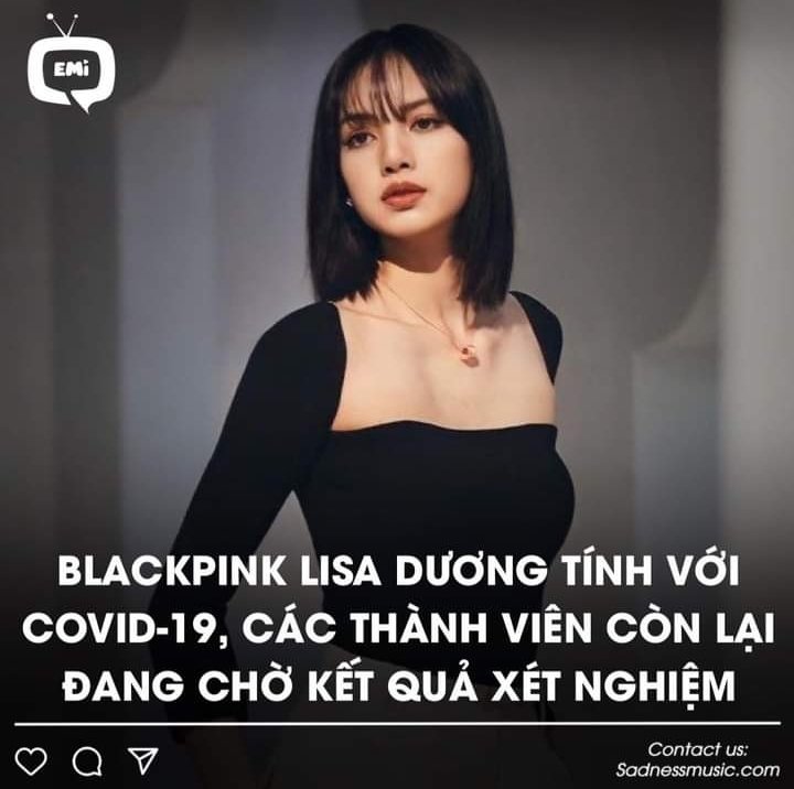 #Lisa bị dương tính covid á . Có ai hay tin này chưa ạ .và liệu đây có phải là thật .sao tui hoan mang quá men ... 😥🤔🥺🥺🙏