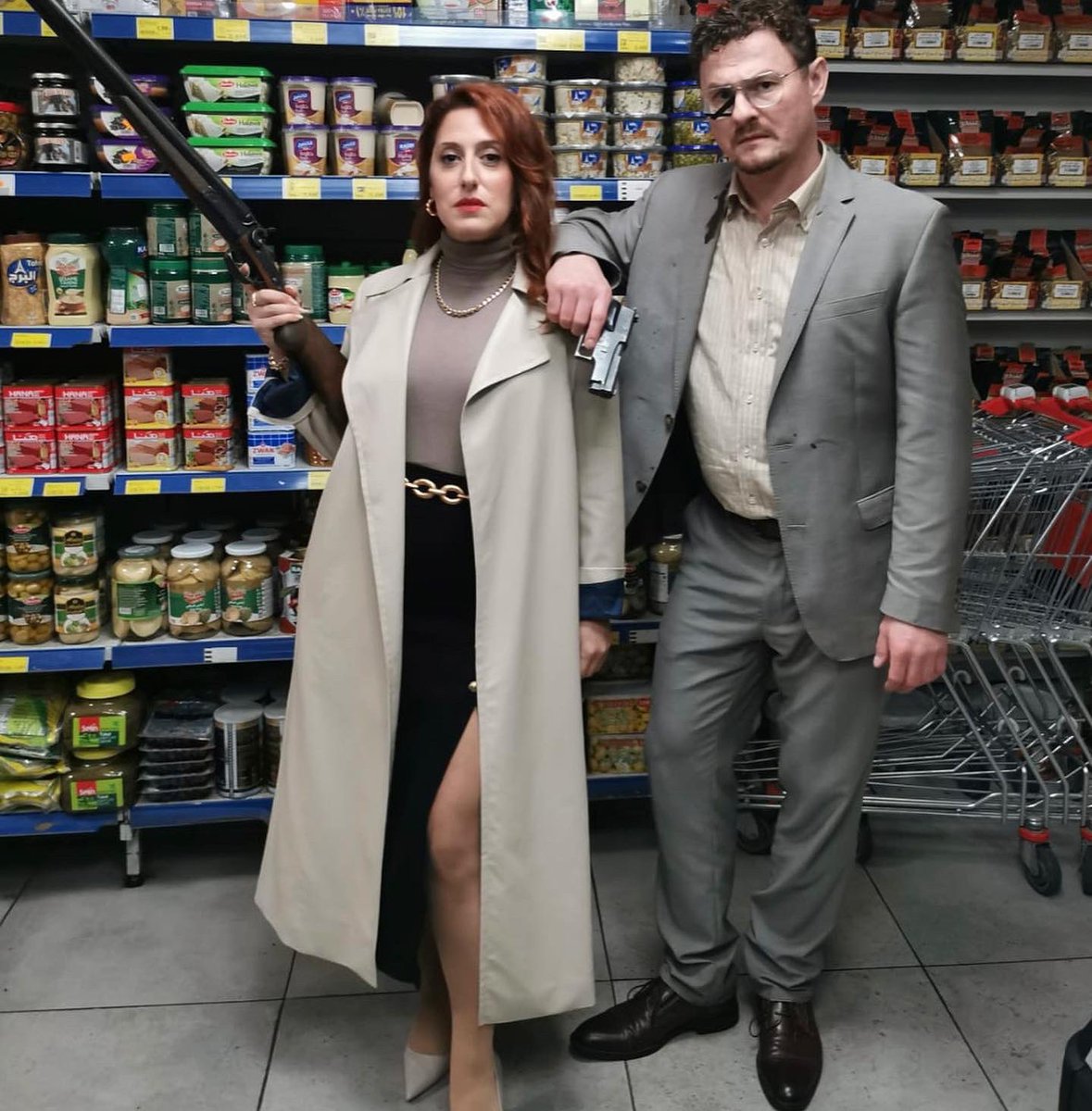 gludemet's tweet photo. Marylou & Axel #shooting #nachtschicht #larsbecker #networkmovie https://t.co/HTz6RbWAuK