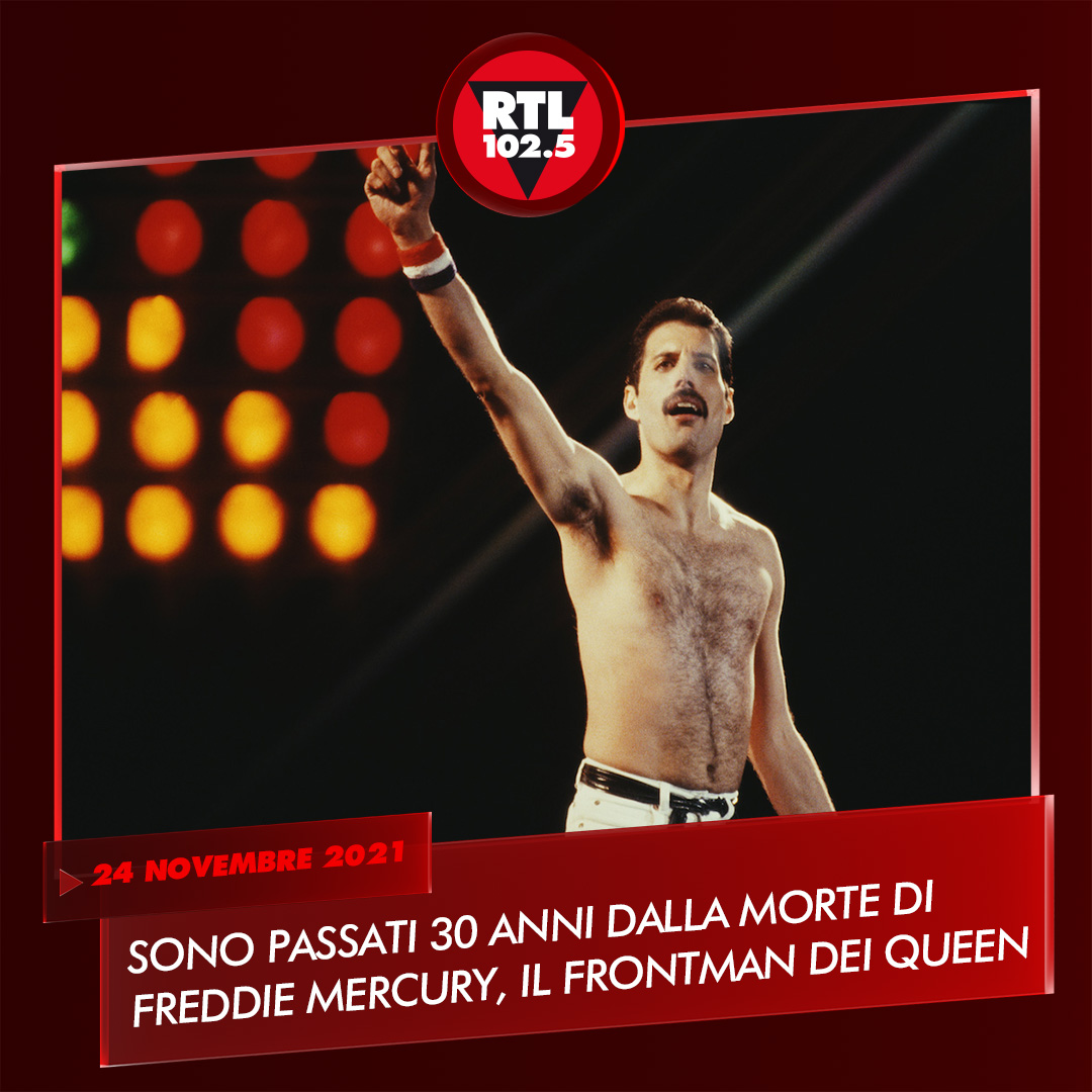 rtl1025's tweet photo. 💔 Il 24 novembre 1991 ci lasciava #FreddieMercury 😢 https://t.co/WXZdkmFpap