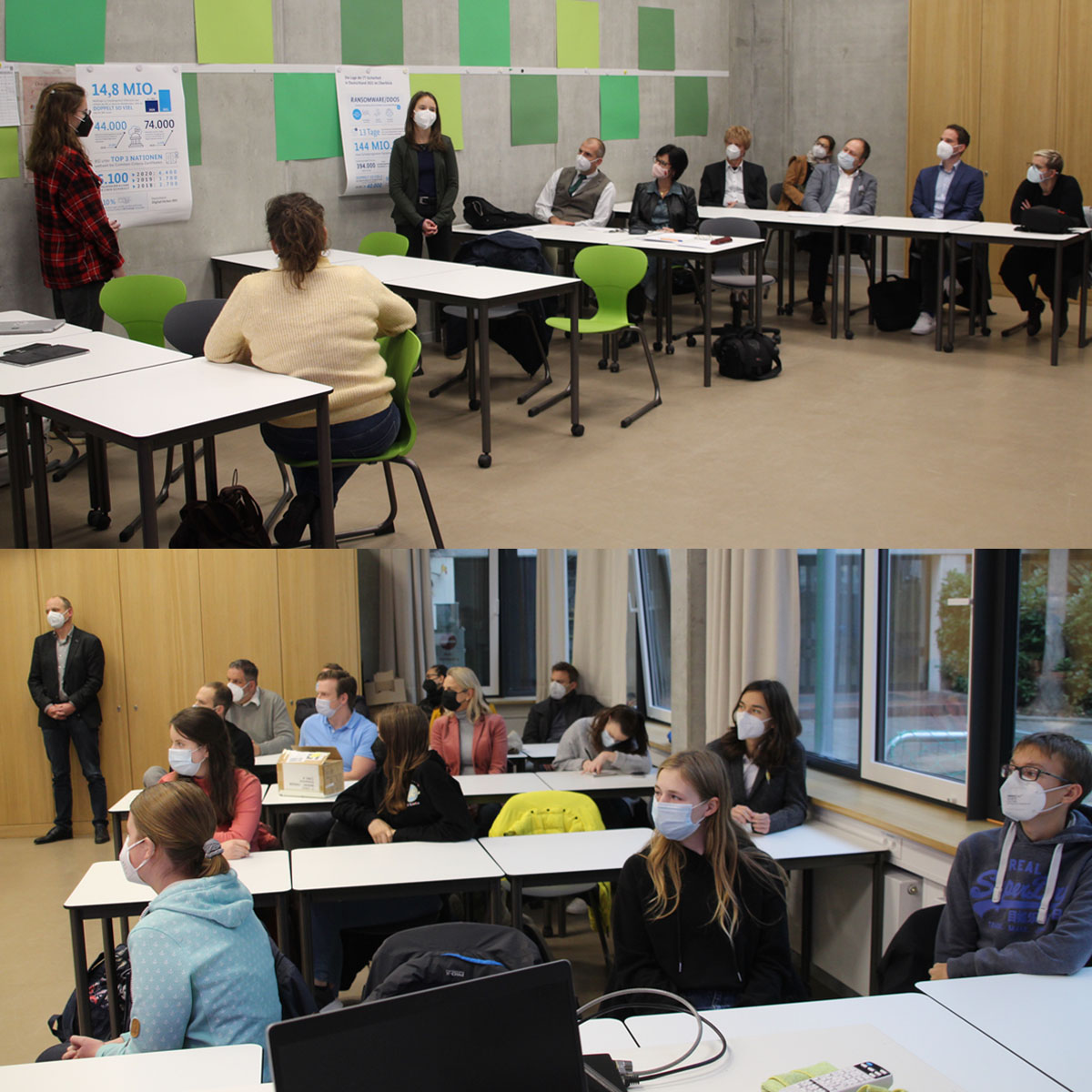 ESET_de's tweet photo. #ESET Platin-Partner @movetech_net hat mit der St. Lioba-Schule #BadNauheim die #ITSecurityGirls AG ins Leben gerufen und fördert so das Interesse und die Begeisterung von Schülerinnen für IT-Berufe und besonders IT-Sicherheit! 👏😃
#MINT #ITSecurity #BadNauheim #movetech https://t.co/keOs86eh4p