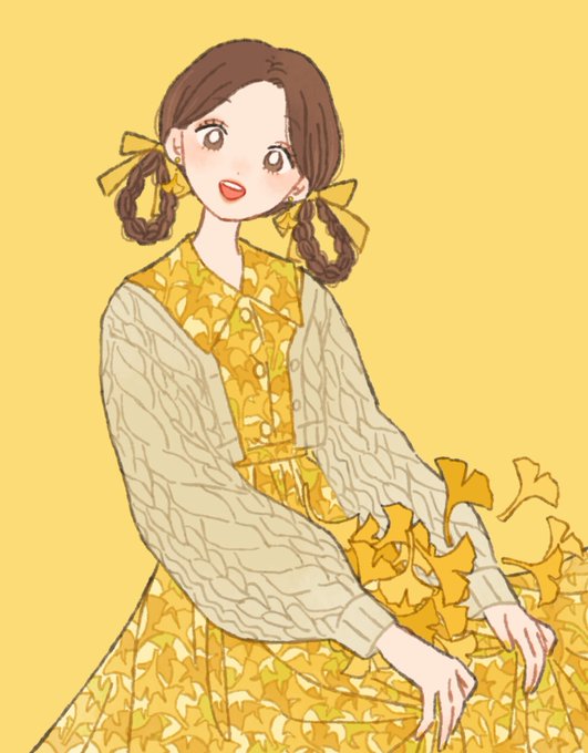 秋柄シャツ 