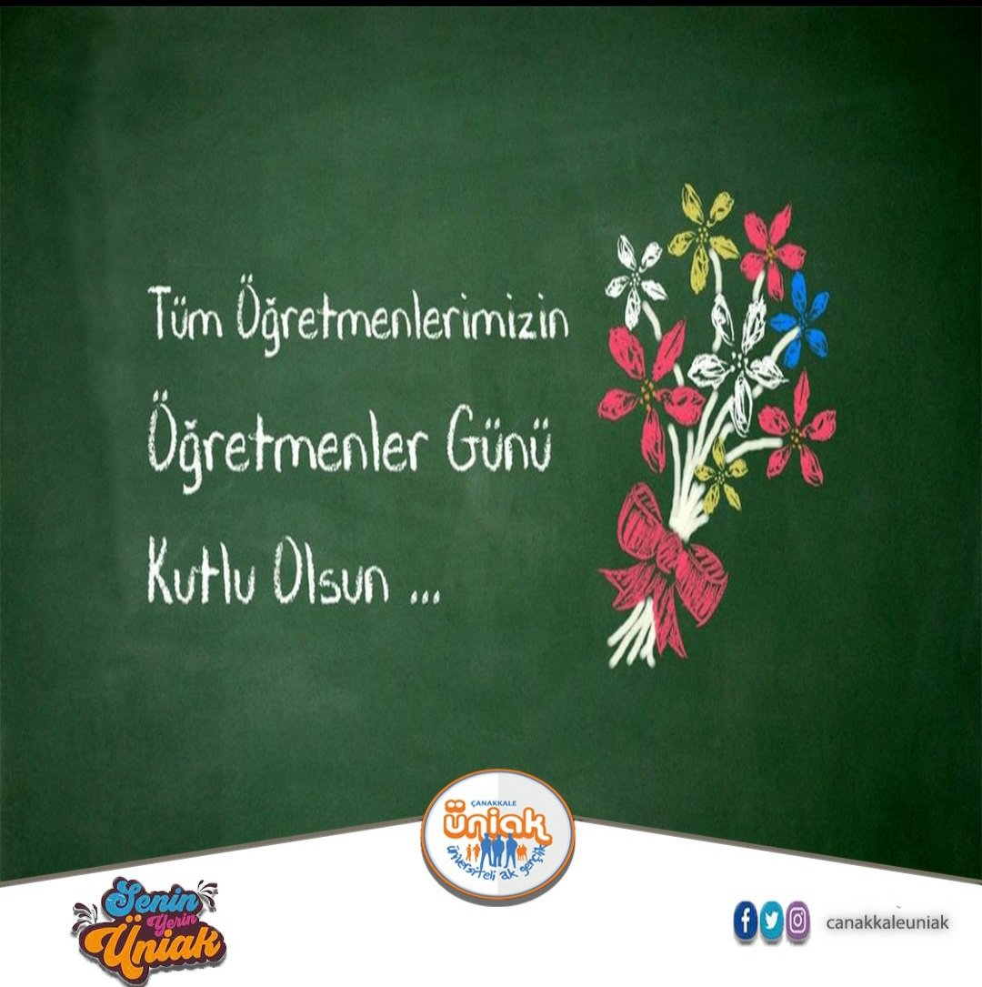 Tüm öğretmenlerimizin öğretmenler günü kutlu olsun.