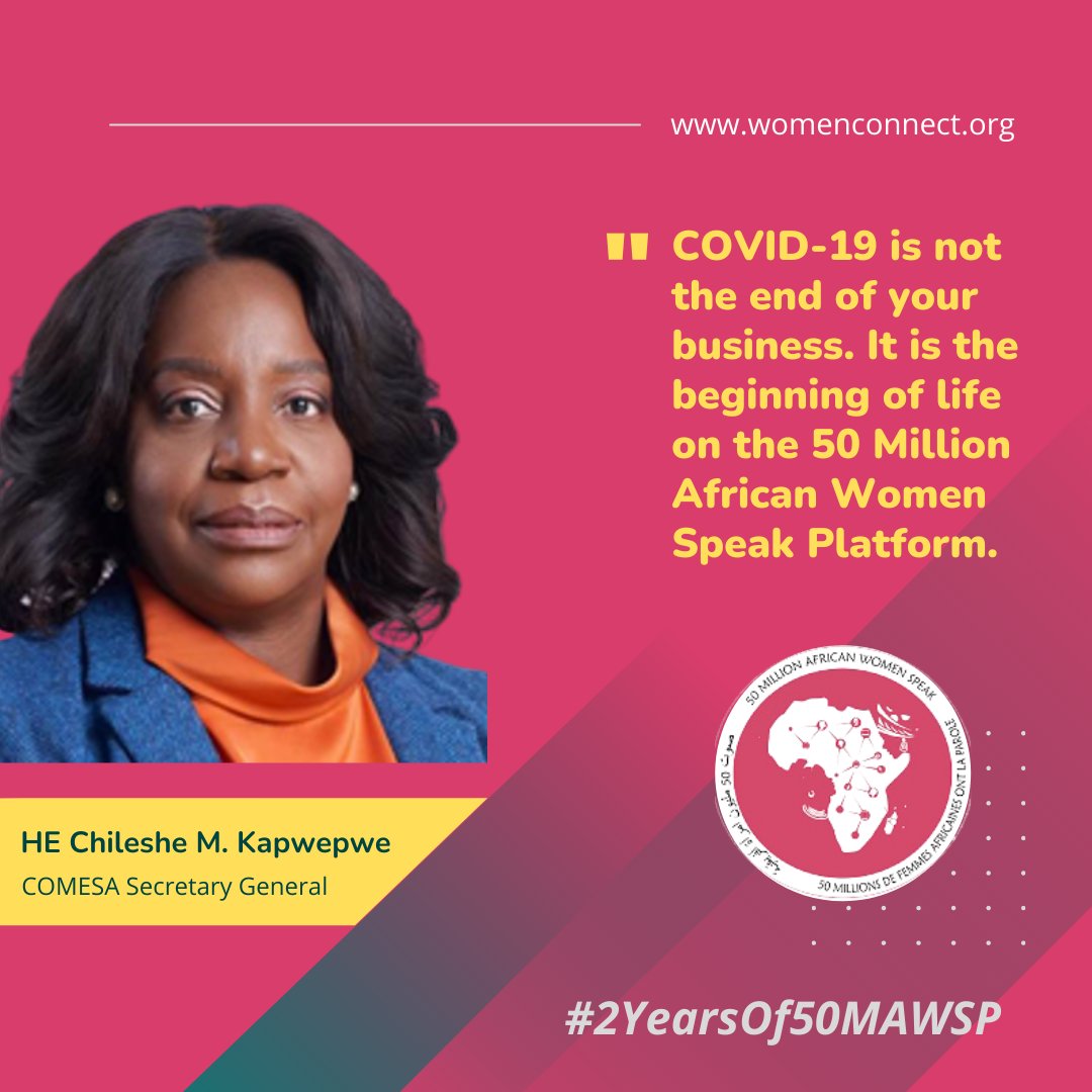 If you're looking to reset, or to start, there isn't a better place than #50MAWSP to do that--the platform built purposely to support African women in business. #2YearsOf50MAWSP