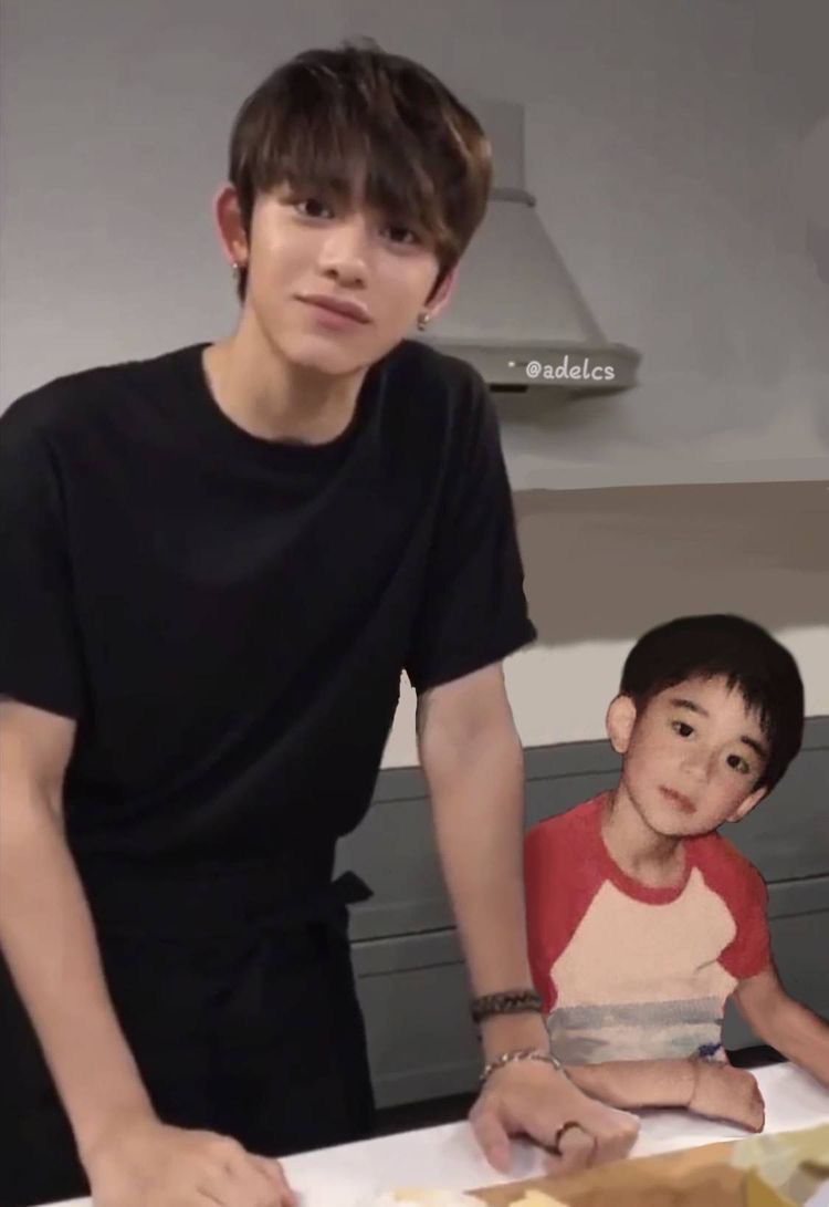 natthichx's tweet photo. ไม่รู้คุณคนที่อีดิทรูปเซ็ตนี้เค้ายังอยู่กับน้องมั้ย แต่มันเป็นเซ็ตที่อุ๋งอิ๋งอยู่ในใจเสมอมาจริง ๆ เจ้าหยกเฮยตัวเล็กในวันนั้นกับพี่ลูคัสที่เติบโตมาเจอลูมิในวันนี้ ;-; น่ารักมากมาก https://t.co/A0OWFxYpbS