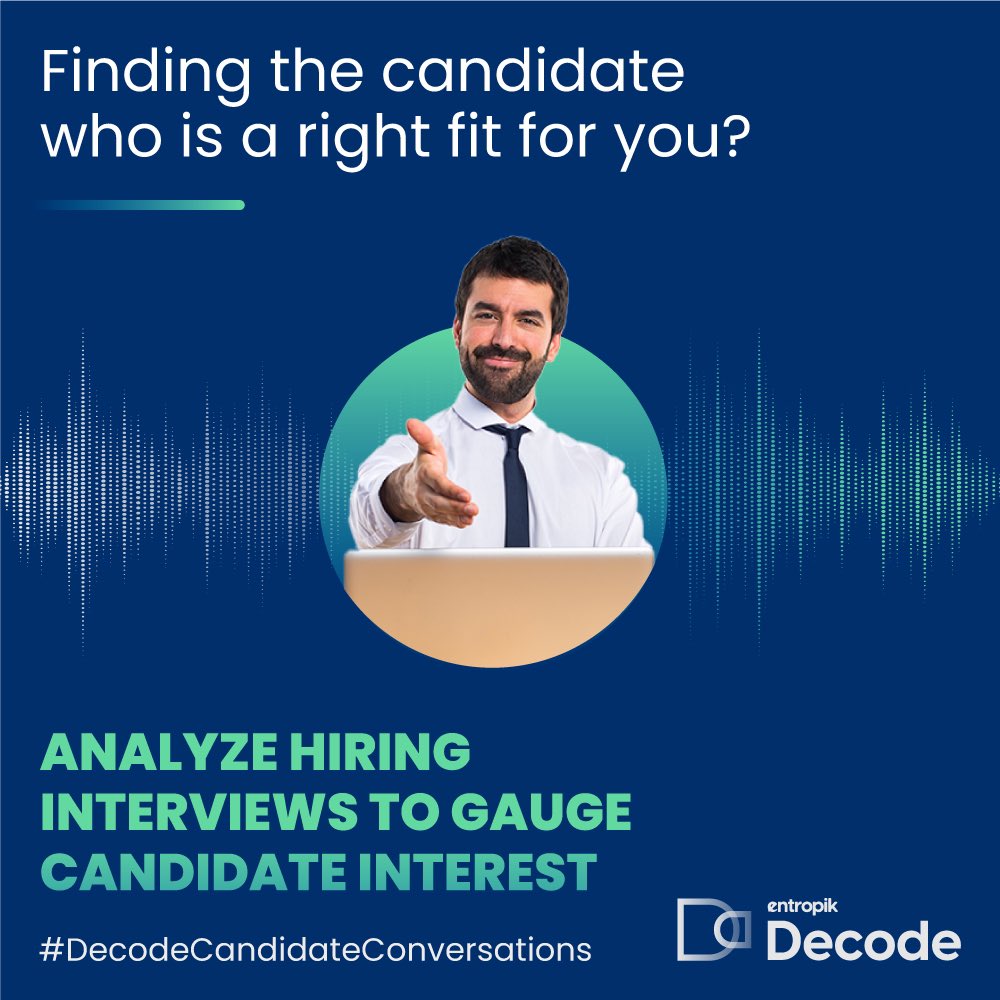 by_decode's tweet image. Go beyond the conventional standards of hiring. Understand your candidates a lot better. Get your early access today!

#Futureofwork #EntropikTech #Decode 
#SingleSource #GetEarlyAccess #SignUpNow