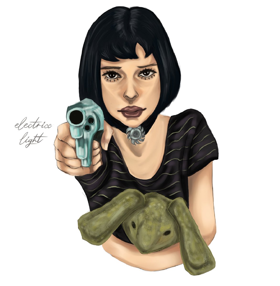 electricclight's tweet image. Hello world 🌎 
I've been experimenting lately with Matilda 
°
°
°
°
°
°
°
#procreateart #Matilda #sketchprocess #Leontheprofessional #digitalart #fanart