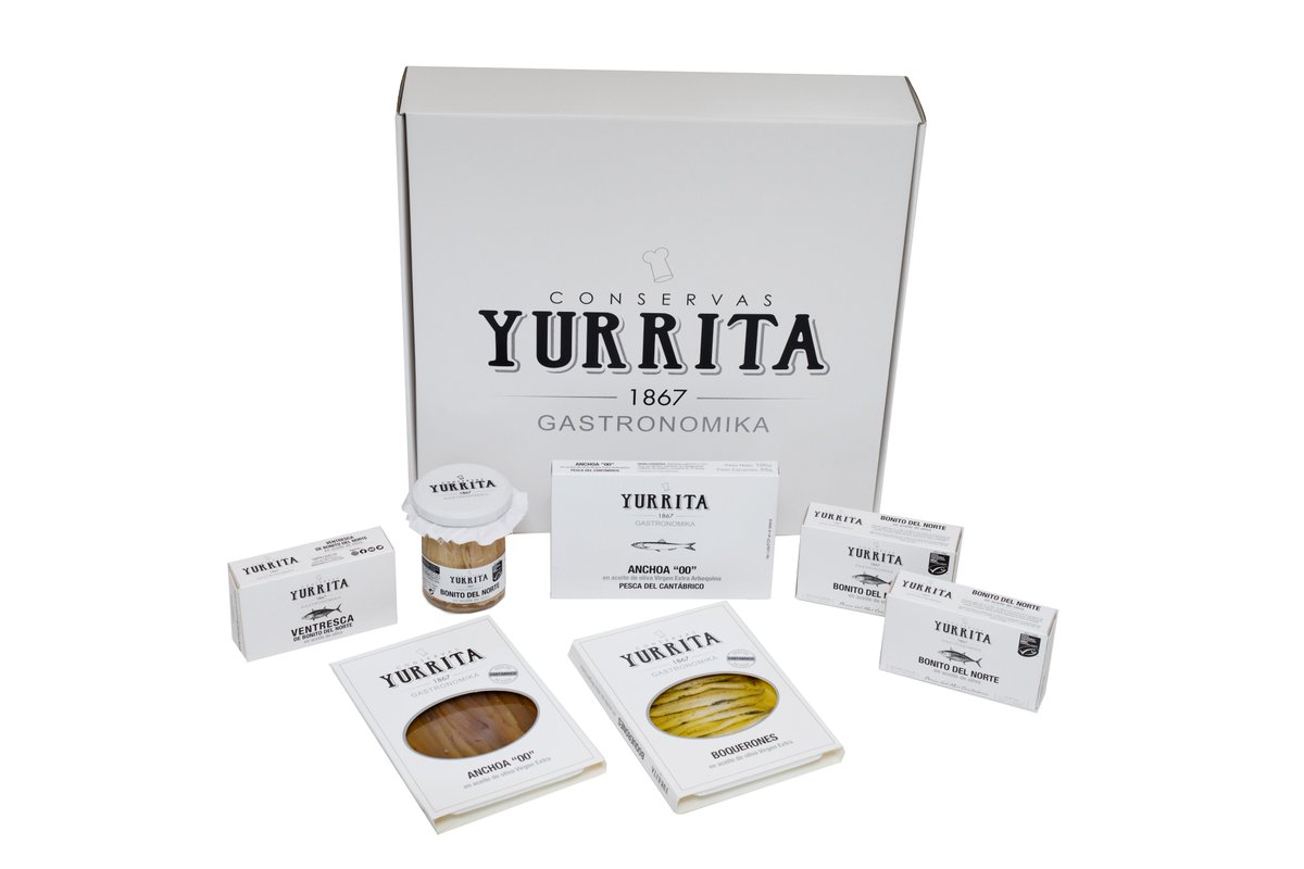 #blackfriday2021 Quedan pocos días para que llegue el mejor día de descuentos🔝 #Yurrita os propone éste maravilloso lote, con un gran surtido de artículos, por tan solo 39,55€ 😋 Aprovecha esta ocasión para adelantarte a las compras de🎄🎁 #Navidad, y regalar lo mejor del Mar🐟