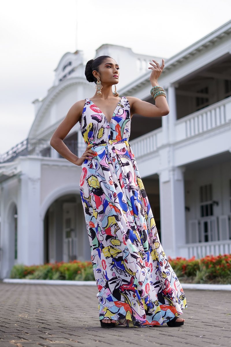 FijiFashion's tweet photo. Jackie Whippy of the brand Jacque Whippy opens day 3 of FJFW Virtual - Live right now on Fiji One and FJFW Facebook Page #teamfiji #fjfwvirtual https://t.co/swzI9Pjh4T