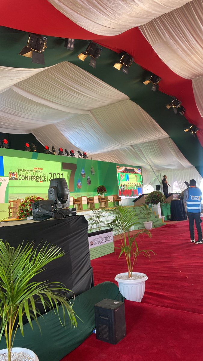 Happening now: Opening session 7th #DevolutionConference2021, Makueni County. Main theme Multi-Level Governance For Climate Action, with a break away session on Prevention &amp; Management of Climate Change Instigated Conflicts: Collaborative Responses Co-chaired by <a href="/NCIC_Kenya/">NCIC Kenya</a>