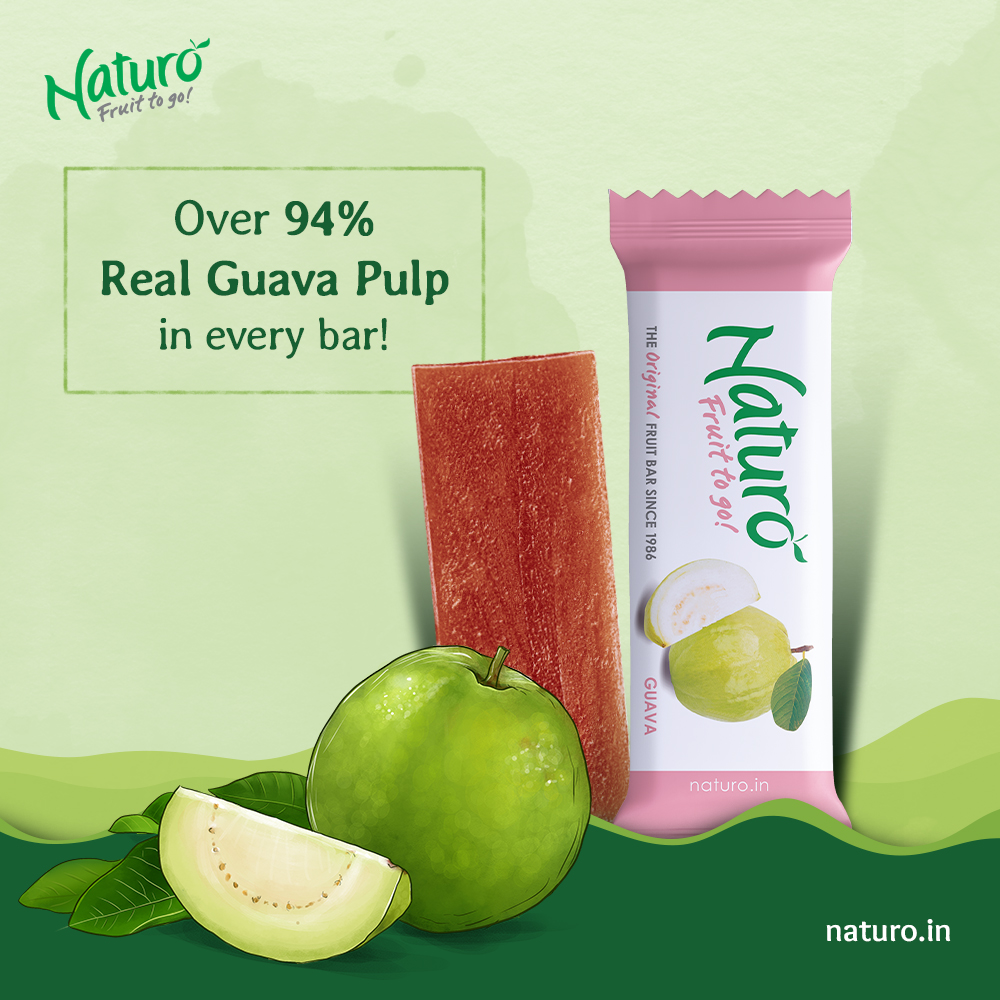 ASMTechLtd's tweet photo. Naturo Guava Bar - Enjoy 94% guava pulp in every bar. The perfect balance of taste and goodness of fruit in every bite.
Now available on Amazon - https://t.co/pAq18c39hW https://t.co/AwzQ33Gvho