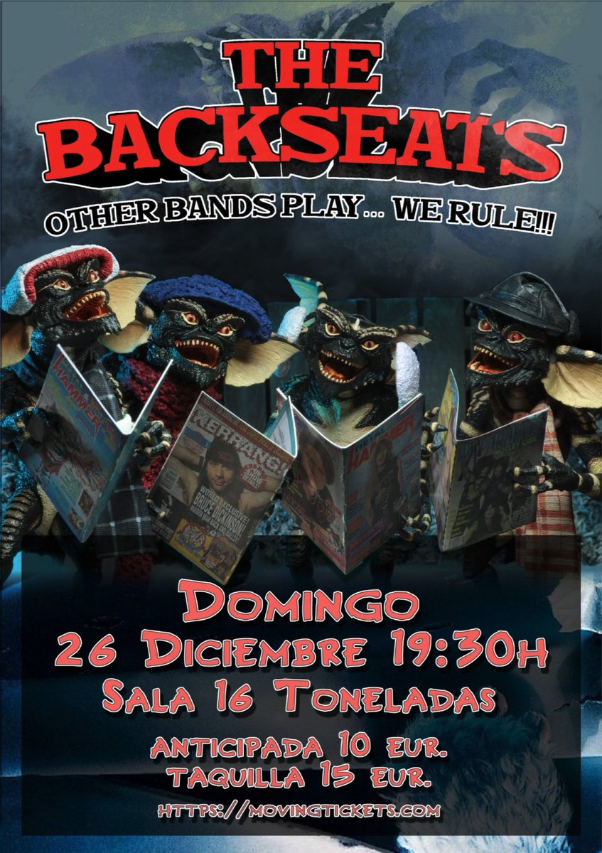 ¡Nos vemos el 26 de diciembre en <a href="/16_Toneladas/">16 Toneladas</a>!