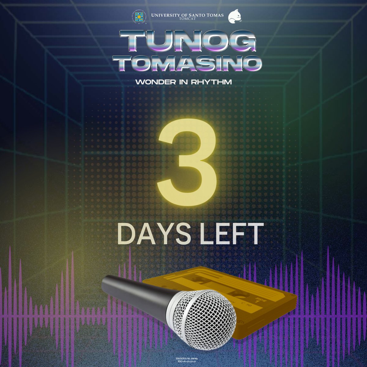 TOMCATust's tweet photo. Brace yourselves as we ignite your soul with the passion of Thomasian artists as they showcase their talent and originality with their art.

3 days left, so prepare your gadgets and speakers as we #WonderInRhythm in full volume.

#TunogTomasino2021
#SupportThomasianArtists https://t.co/vRTCTzt7va
