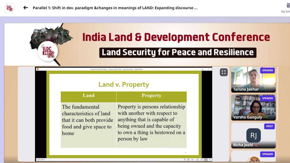 The British focused on land in India only to generate revenue. The intermediaries enjoyed the land as a possession and not a right.- Ms. Taruna Jakhar, Assistant Professor, Institute of Law, Nirma University
#Britishrule #colonialism #landpossession #ILDC2021