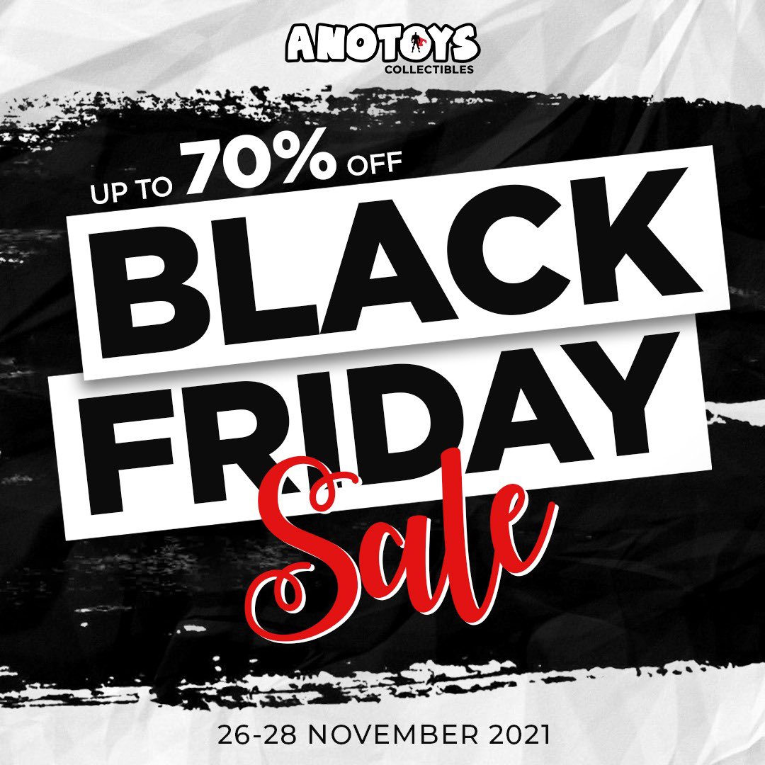 anotoysph's tweet photo. 𝐓𝐡𝐞 𝐦𝐨𝐬𝐭 𝐚𝐧𝐭𝐢𝐜𝐢𝐩𝐚𝐭𝐞𝐝 𝐬𝐚𝐥𝐞 𝐨𝐟 𝐭𝐡𝐞 𝐲𝐞𝐚𝐫 𝐢𝐬 𝐡𝐞𝐫𝐞!
Sale starts when the clock hits 12MN (Manila Time)!
See you!
#AnotoysCollectibles #Anotoys #AnotoysPH #TheGoldmineForCollectors #JourneyInCollecting #BlackFridaySale #BlackFriday #UpTo70Off https://t.co/Ryq62hPDBB