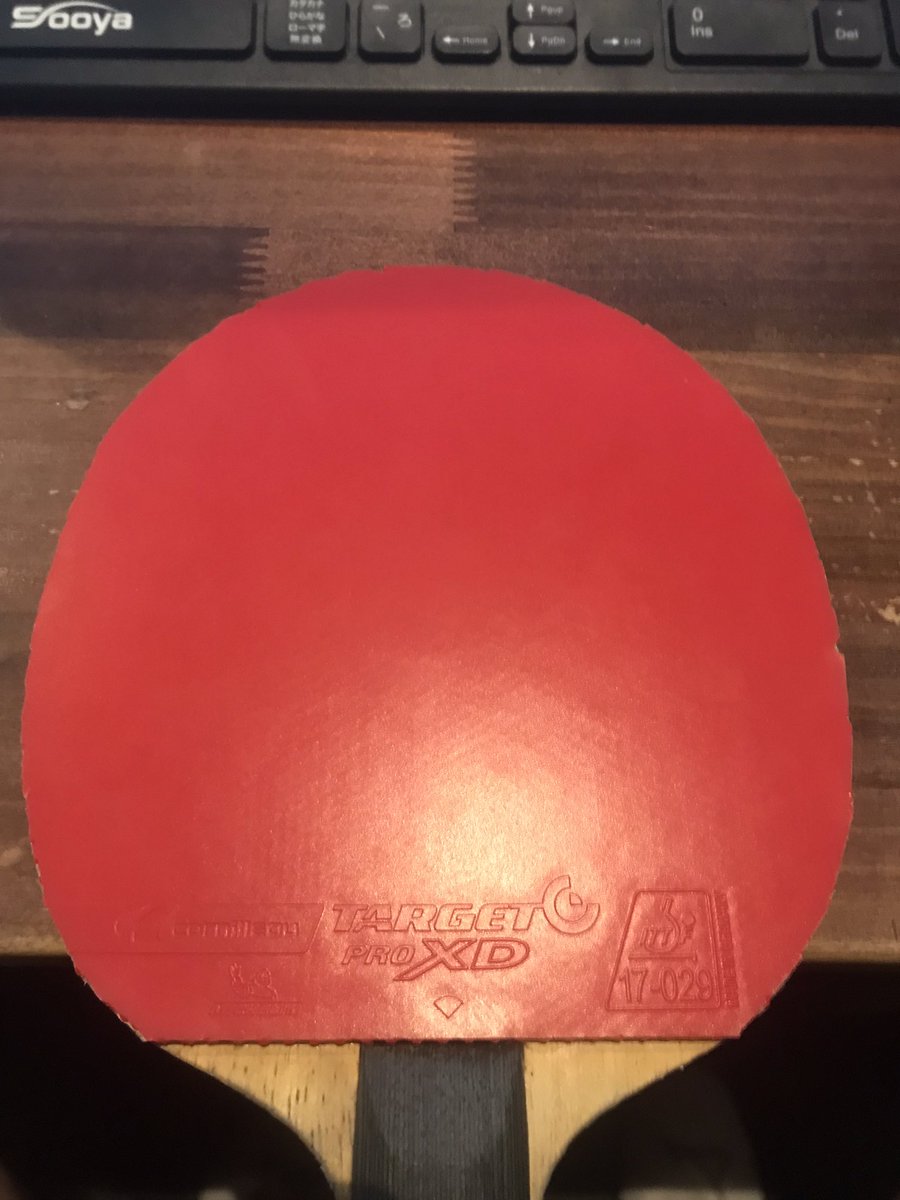 k_i_yakiniku's tweet photo. ターゲット初めて打ちましたがアウターラケットに貼ったらめちゃくちゃ飛ぶし引っかかる‼️
威力抜群‼️
おすすめです‼️

#TOM卓球倶楽部 #卓球三昧 #ジュイック #juik https://t.co/2aGnFbhTAh