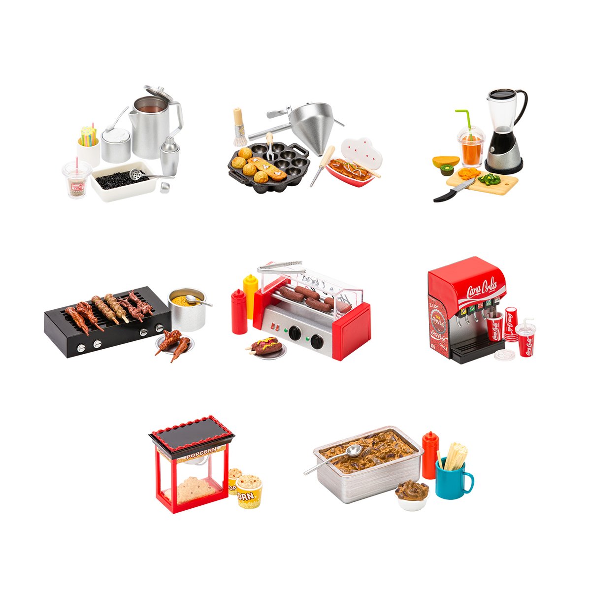 ORCARA 社 #ミニチュア シリーズ 『#ミニワールドコレクション』フード