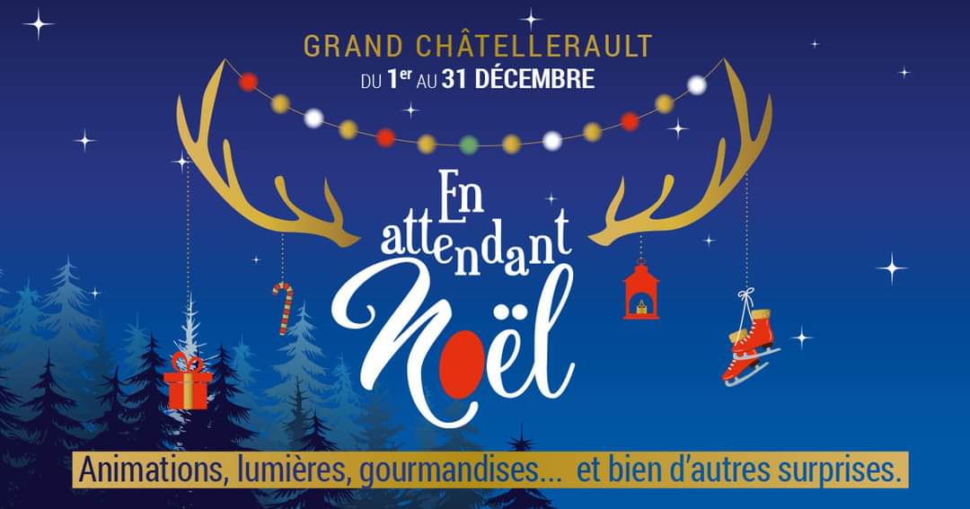 CAChatellerault's tweet photo. #GrandChâtellerault vous propose son calendrier de l'Avent ! Tous les jours, une animation ou un spectacle à découvrir pour s'amuser en attendant #Noël. 🎅
Allez, encore quelques jours avant d'ouvrir la première case... Restez connectés 😉 https://t.co/tCWNKLL6Y0