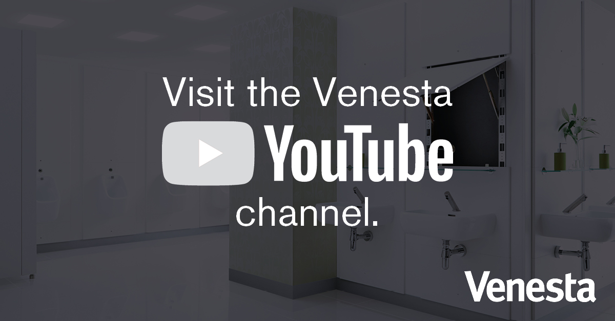 venestawashroom's tweet photo. Visit our @YouTube channel to watch our informative #videos. From our pre-plumbed panelling, #Vepps, to the cleverly engineered features of our #education #cubicles, we hope you find these videos useful during your decision-making process: https://t.co/IM5yiuaDVQ. #Washrooms https://t.co/MCKBtg66UL