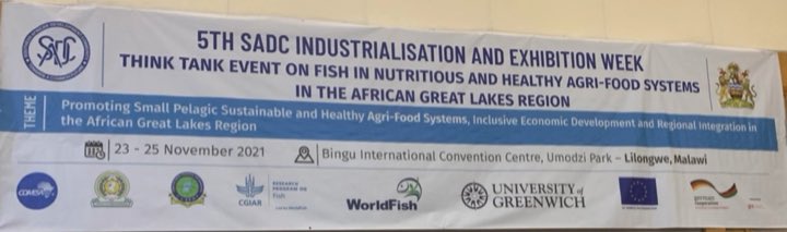 Towards #IYAFA2022 A think tank event on fish in nutritious and healthy Agri-food systems in the African Great Lakes Region is organized alongside the 5th SADC Industrialization and exhibition week