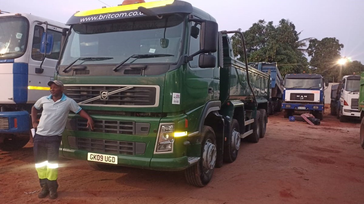 More happy customers in East Africa as their quality used trucks from Britcom arrive 👍