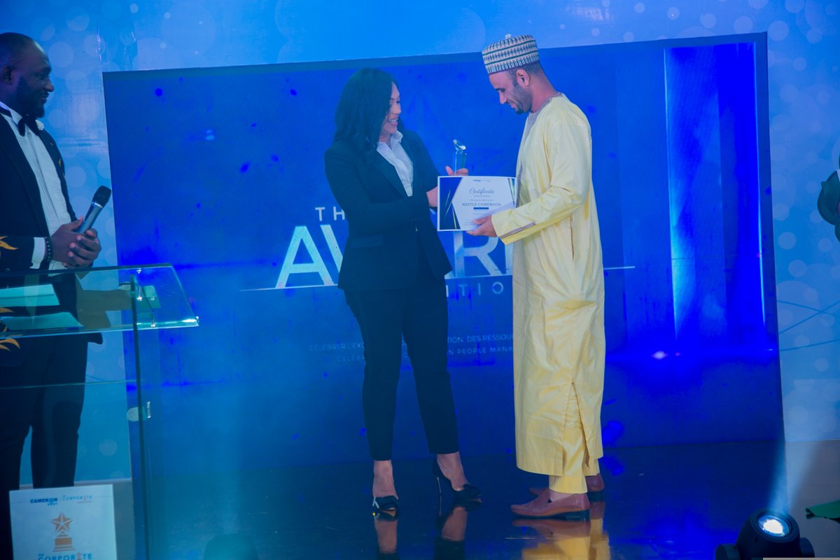 corp_awards's tweet photo. CONGRATULATIONS Nestlé CAMEROON. WINNERS 🏆
✔ EMPLOYER OF CHOICE (Internal Research)
✔ HSE (Internal Research) at @corp_awards The Corporate Awards Cameroon 2021.
https://t.co/10gKB4hcpf #TCADouala2021 #CWILS #corporate #awards https://t.co/SSlv2yeXj3