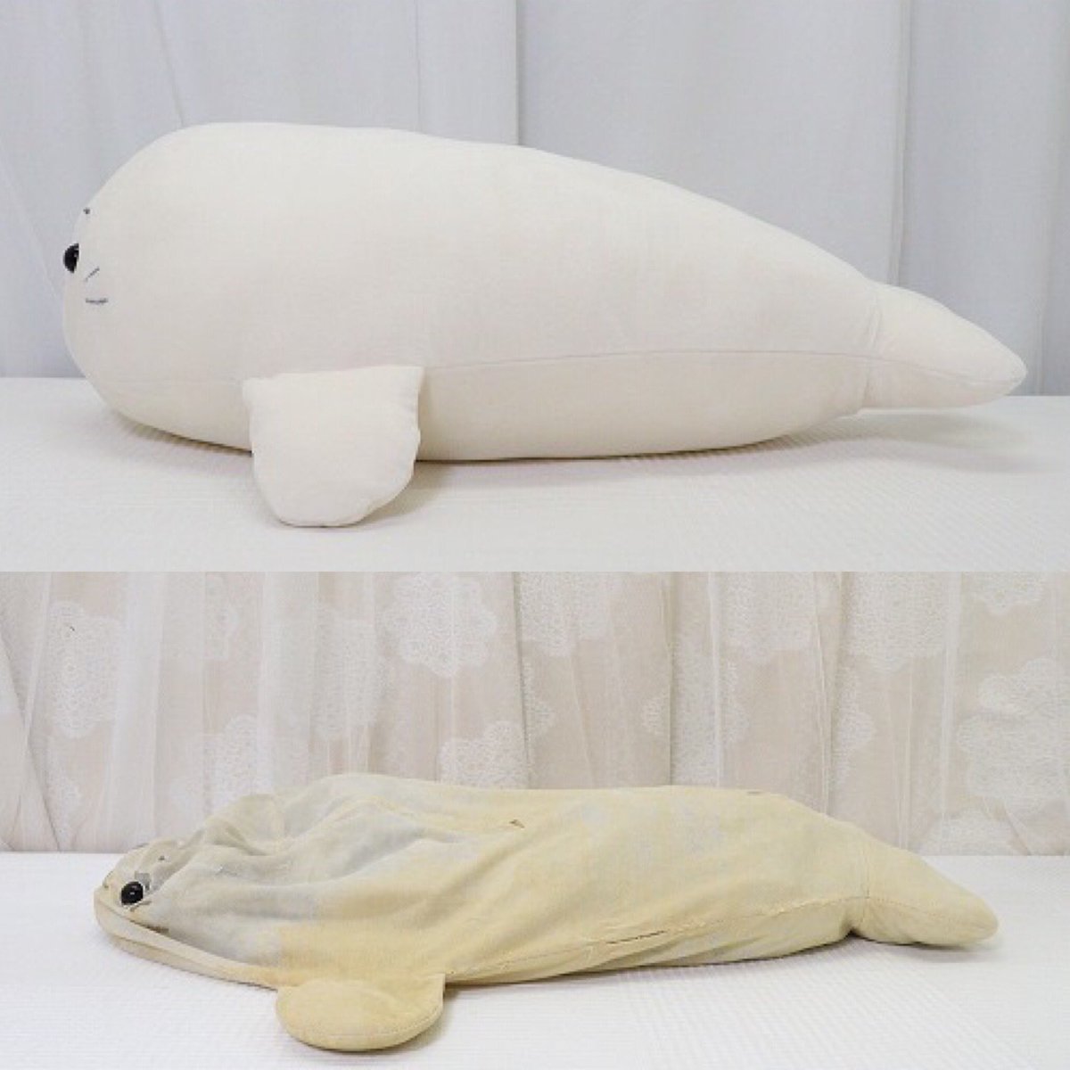 cocoro_bz's tweet image. ぬいぐるみ病院🧸です。

「10歳の時に祖母から誕生日プレゼントでもらったことが出会い。
家族みんなが好きで居るだけでなごむ存在」ぼんちゃん　31歳

以前の皮膚をお残しする皮膚移植手術で丈夫にふっくらふわふわになってくださいました！❤️